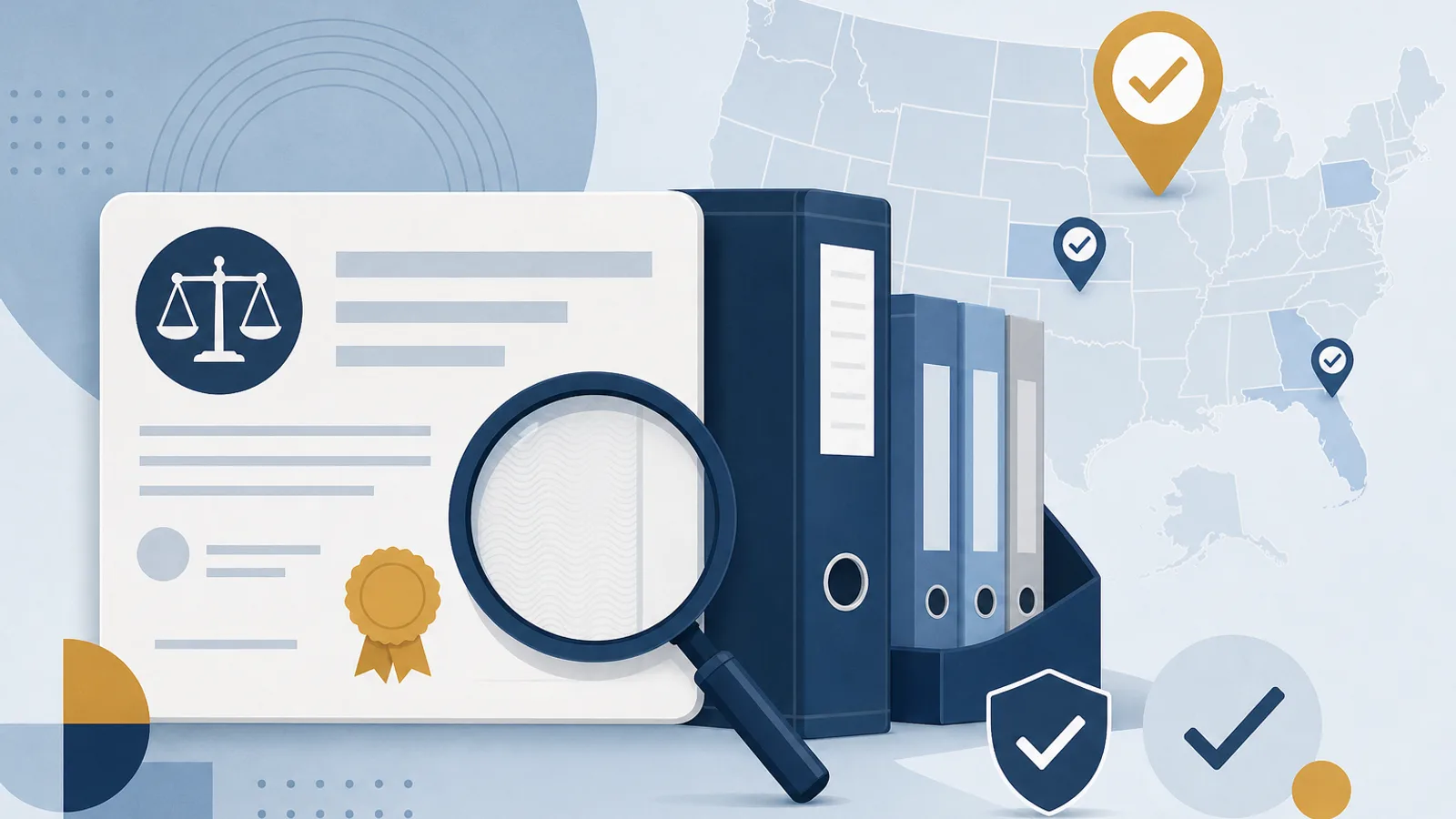 Illustration for Lawyer Verification